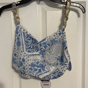 Storia Paisley Heart Halter Top